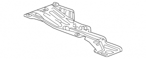 Защита двигателя левая Chevrolet Malibu 16-23