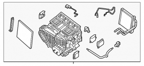 Печка в сборе Nissan Altima 13-18
