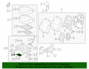 Memory Seat Control Module Kia Niro 17-22 HEV, PHEV
