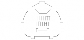 Кнопка start-stop Nissan Maxima A36 16-23