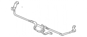 Кронштейн дистроника Honda Accord 18-20 hybrid, металл