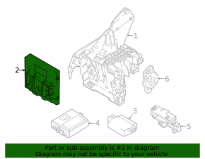 BCM BODY CONTROL MODULE VW Jetta 19-19