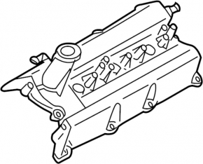 Кришка клапанна права Nissan 350Z 03-07 3.5 VQ35DE