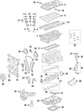 Шатун Chevrolet Equinox 18-22 LYX