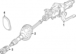 Рульовий карданчик Volkswagen ID.4 21-22