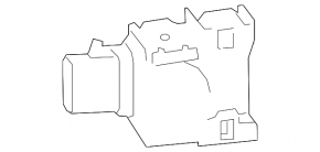 Парктроник задний Lexus GS450h 13-19 графит 1H9