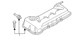 Крышка клапанная Nissan Rogue Sport 17-18