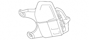Подрулевой лепесток левый Chevrolet Equinox EV 24-26