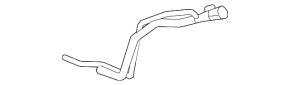 Заливная горловина топливного бака Lexus GS350 GS430 06-11