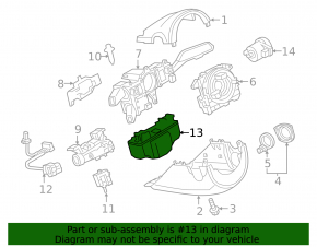 Блокировка рулевой колонки VW Passat 20-22