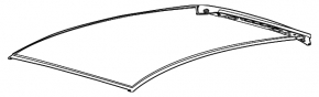 Крыша металл Ford Focus mk3 11-18 5d без люка