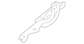 Петля капота правая Mazda CX-3 16-21