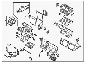 Печка в сборе Volvo XC40 19-22