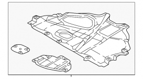 Захист двигуна задній Mazda CX-5 13-16