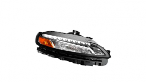 Поворотник ДХО правый Jeep Cherokee KL 14-18 с блоком, песок