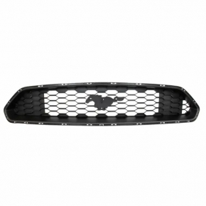 Решетка радиатора grill Ford Mustang mk6 18-23 рест с эмблемой