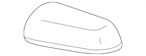 Кришка правого дзеркала Mitsubishi Lancer 11-14