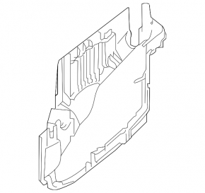 Корпус запобіжного блоку підкапотний Nissan Altima 07-12 2.5, 3.5
