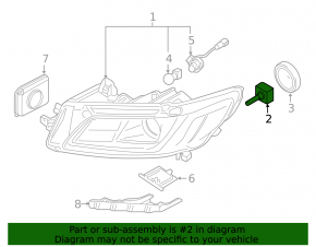 Лампа ксенон Ford Flex 09-19