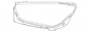 Уплотнитель фары передний левый Mercedes W167 GLE 350 450 20-26