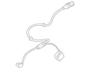 Провод датчика ABS задний левый Mercedes W167 GLE 350 450 20-26