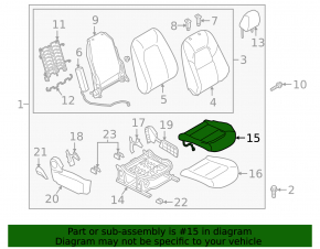 Пассажирское сидение Mazda CX-5 17-18 без airbag, ткань черн, механическое, под химчистку