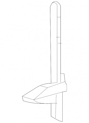 Планка замка капота Toyota Sequoia 18-22
