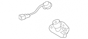 Личинка замка кришки багажника Lexus GS300 GS350 GS430 GS450h 05-07