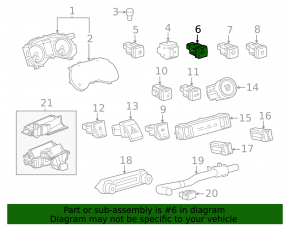 Кнопка включения дальнего света Toyota Rav4 19-24