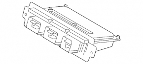 Блок ECU компьютер двигателя Ford Explorer 13-15 sport