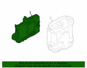 Body Control Module Kia Niro 17-18 HEV