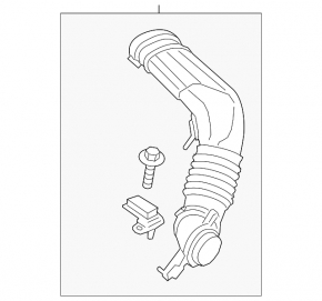Корпус map sensor Ford Escape MK3 13-13 1.6 без датчика и патрубка