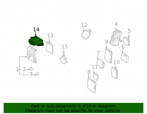 COMPUTER ASSY, POWER STEERING Lexus CT200h 16-17