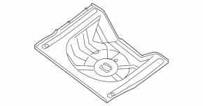 Корыто багажника Nissan Maxima A36 16-23