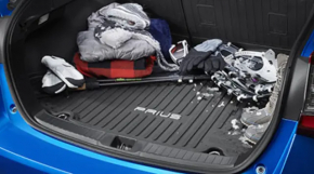 Коврик багажника резина Toyota Prius 50 16-22, черный
