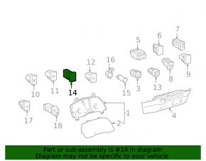 Блок USB AUX Toyota Avalon 13-18