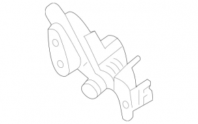 Замок капота Mercedes Metris W447 16-23 нижній