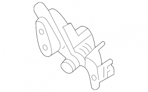 Замок капота Mercedes Metris W447 16-23 нижній