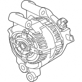Генератор Ford Fusion mk5 13-16 2.0T 2.5