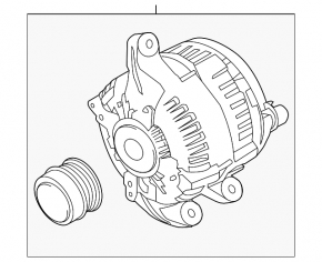 Генератор Ford Fusion mk5 13-16 2.0T 2.5