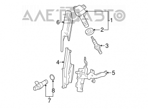 Катушка зажигания Honda Civic 4d 06-09