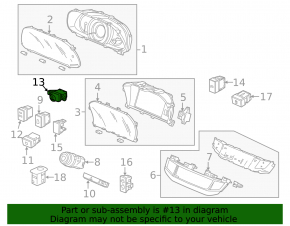 Кнопка ECON Honda Accord 13-17