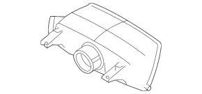 Резонатор Subaru b10 Tribeca