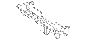 Піддон багажника передній Mercedes W167 GLE 350450 20-23