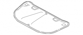 Ізоляція капота Mazda 6 18-21
