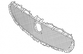 Решетка радиатора grill Mazda CX-30 20-23