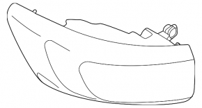 Ліхтар зовнішній крило лівий Volkswagen ID.4 23-26