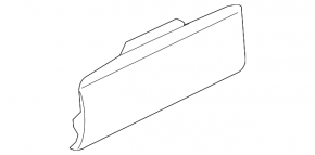 Заглушка порога передня ліва VW CC 11-17 R-Line