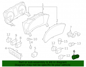 Кнопка start-stop Subaru Impreza 17-23 GK