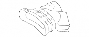 Воздуховод Lincoln MKC 15-19 резина
